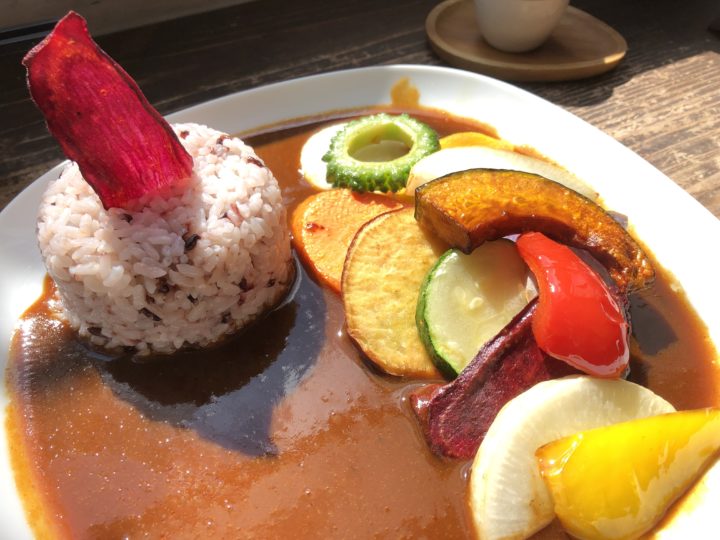 素揚げ野菜カレー