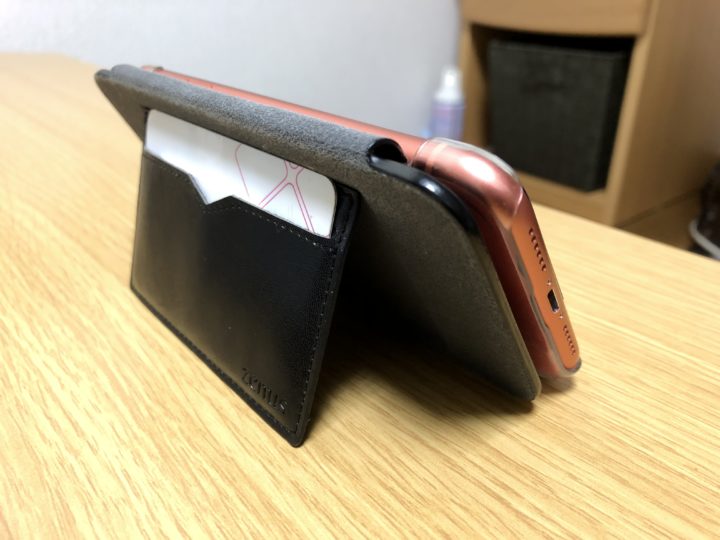 スマホスタンドとして利用