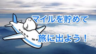 マイルを貯めて旅に出よう