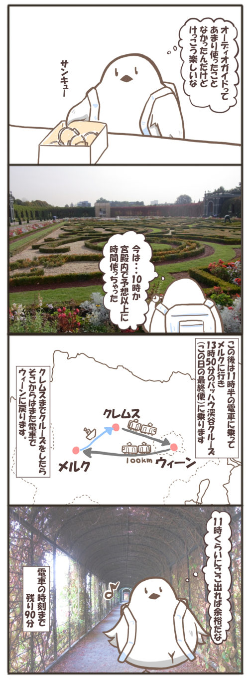 シェーンブルン宮殿の庭園