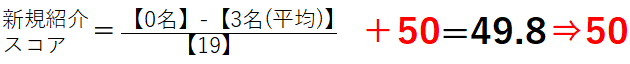 新規紹介0人の場合